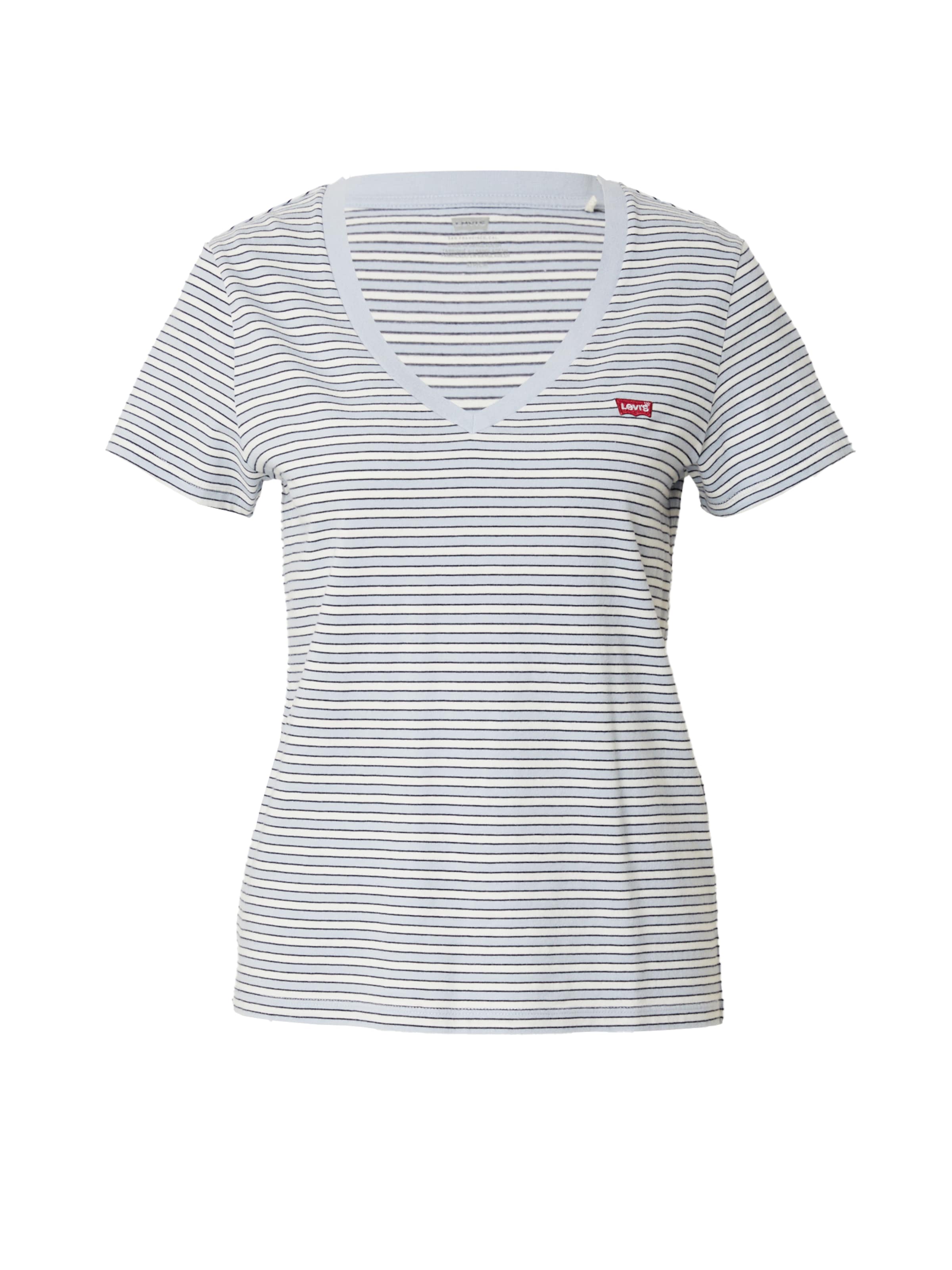 LEVI'S ® Tričko 'Perfect V-Neck Tee' – modrá: přední strana
