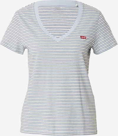 Marškinėliai 'Perfect V-Neck Tee' iš LEVI'S ®, spalva – tamsiai mėlyna / šviesiai mėlyna / balta, Prekių apžvalga