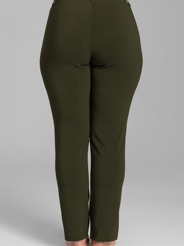 SANDGAARD Tapered Pants 'Copenhagen' in Green