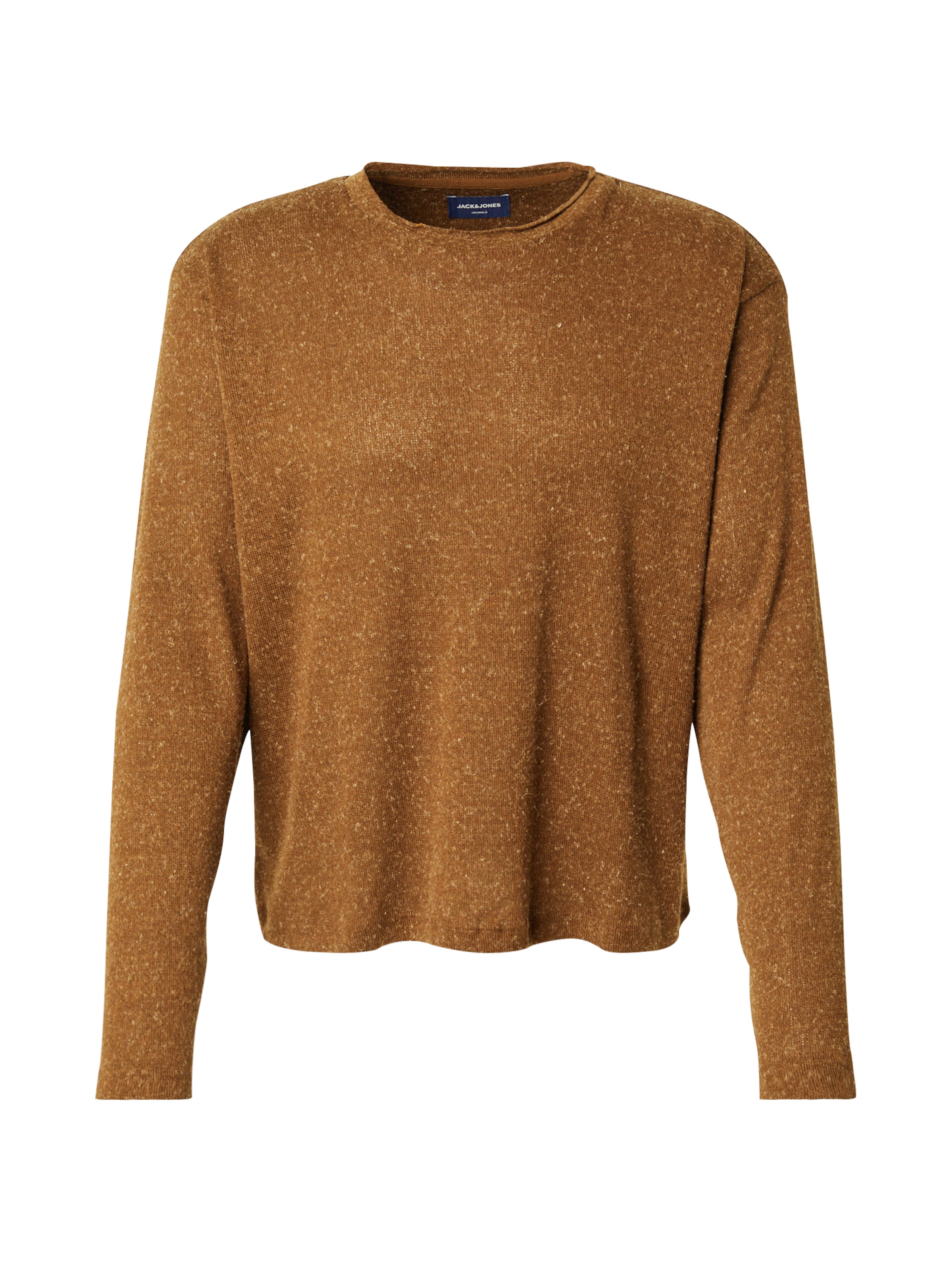 JACK & JONES Sweatshirt 'JORWINTE' i brun: forside