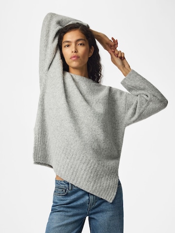 PIECES Sweater 'PCTina' in Grey