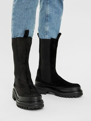 Chelsea Boots Bianco en noir