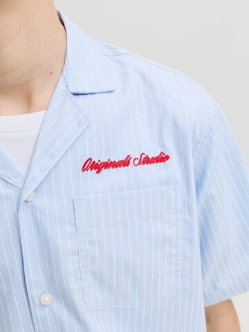 Jack & Jones Junior - Ajuste regular Camisa 'Menton' en azul