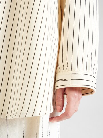 Camicia da donna di Karo Kauer in bianco