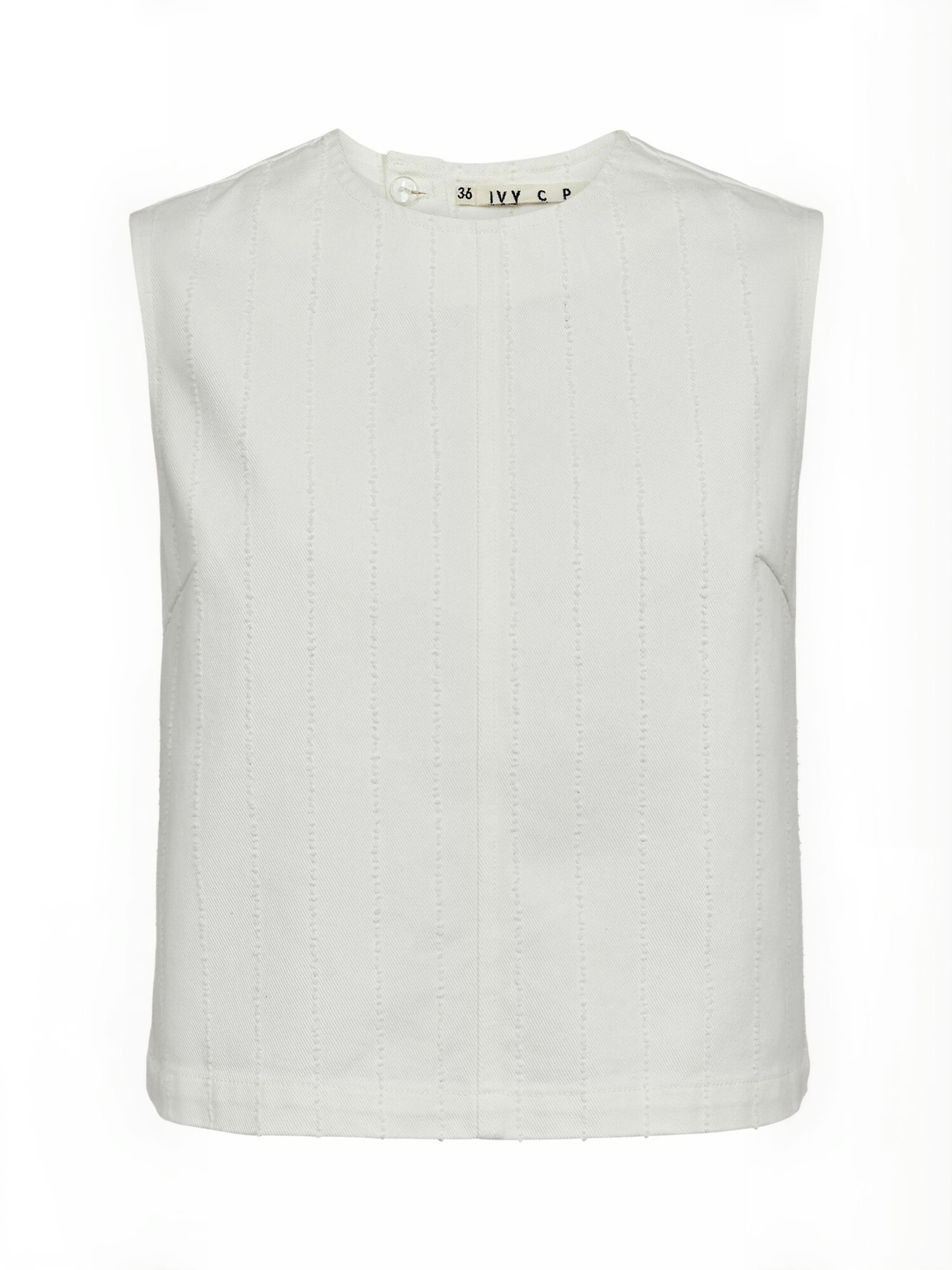 Ivy Copenhagen Shirt ' IVY-Heaven ' in Weiß: Vorderseite