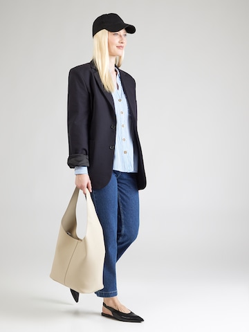 Chemisier 'VMBUMPY' VERO MODA en bleu