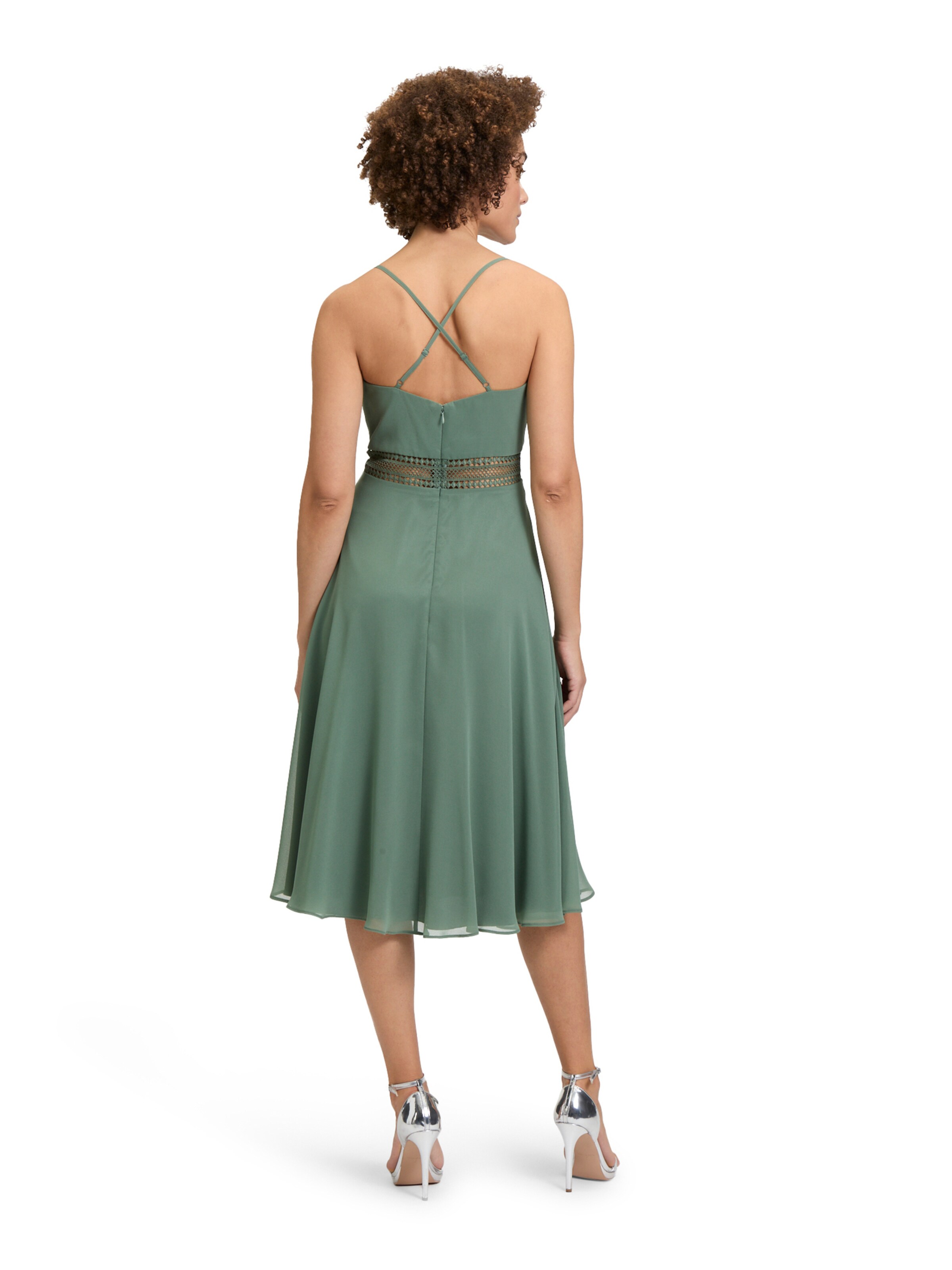 Abito da cocktail di Vera Mont in verde