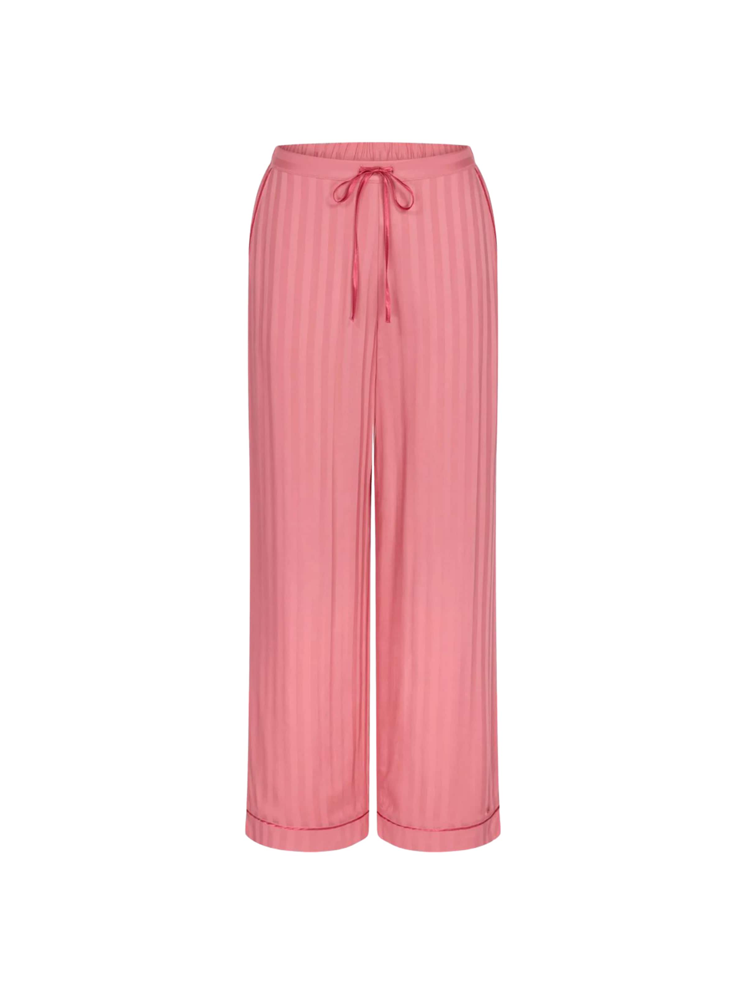 TRIUMPH Pyjamasbyxa 'AMOURETTE JACQUARD' i rosa: framsida