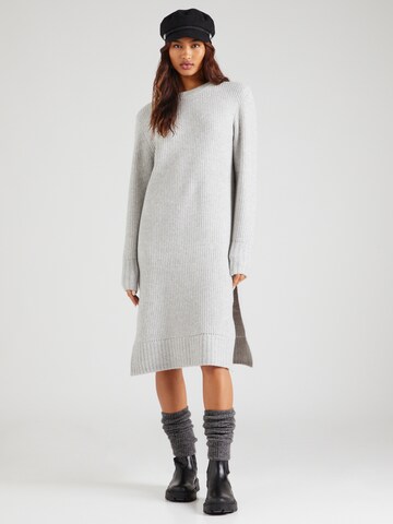 mbym Knitted dress 'Sondra' in Grey