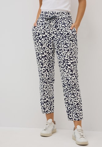 CECIL Loose fit Pants in Blue: front