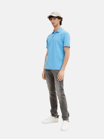 TOM TAILOR DENIM Tričko – modrá
