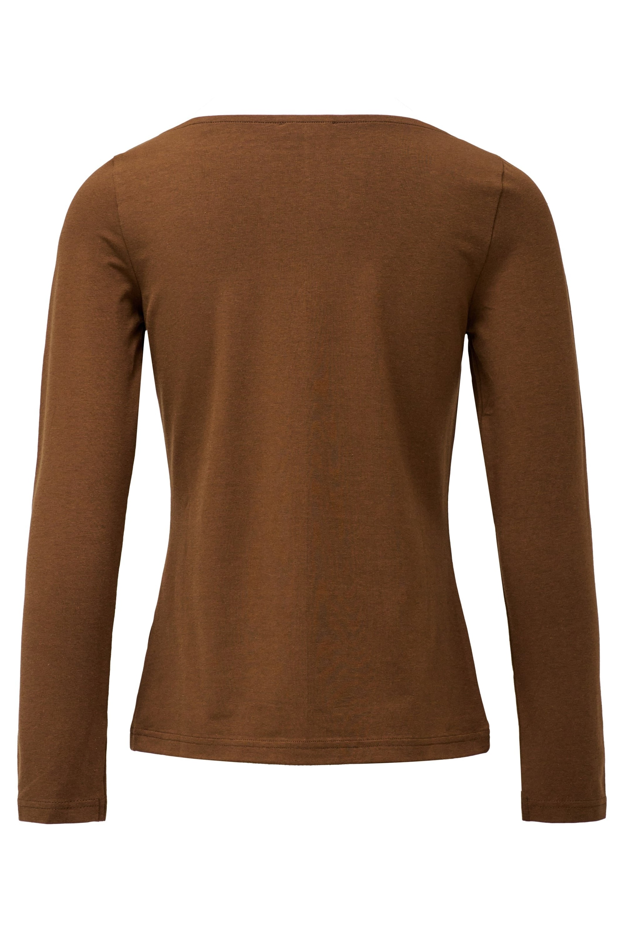 Salsa Jeans Langarm-shirts in Braun