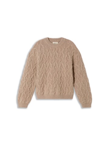 Thinking MU Sweater 'CARMEN' in Beige: front
