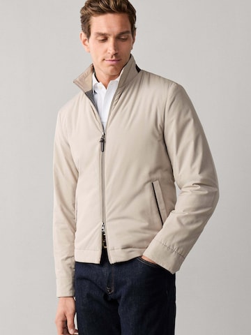 Hackett London Between-Season Jacket in Beige: front