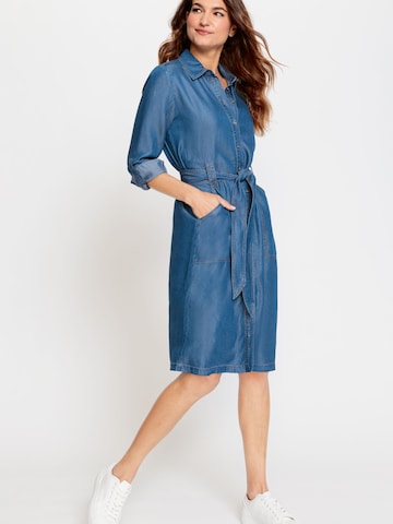 Olsen Shirt Dress in Blue