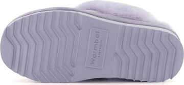 Warmbat Slippers ' Flurry ' in Purple