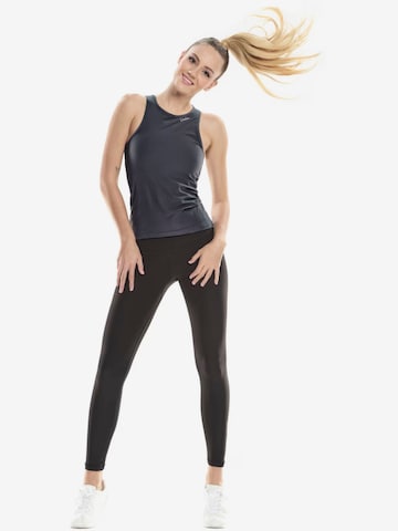 Winshape Skinny Spodnie sportowe 'HWL117C' w kolorze czarny