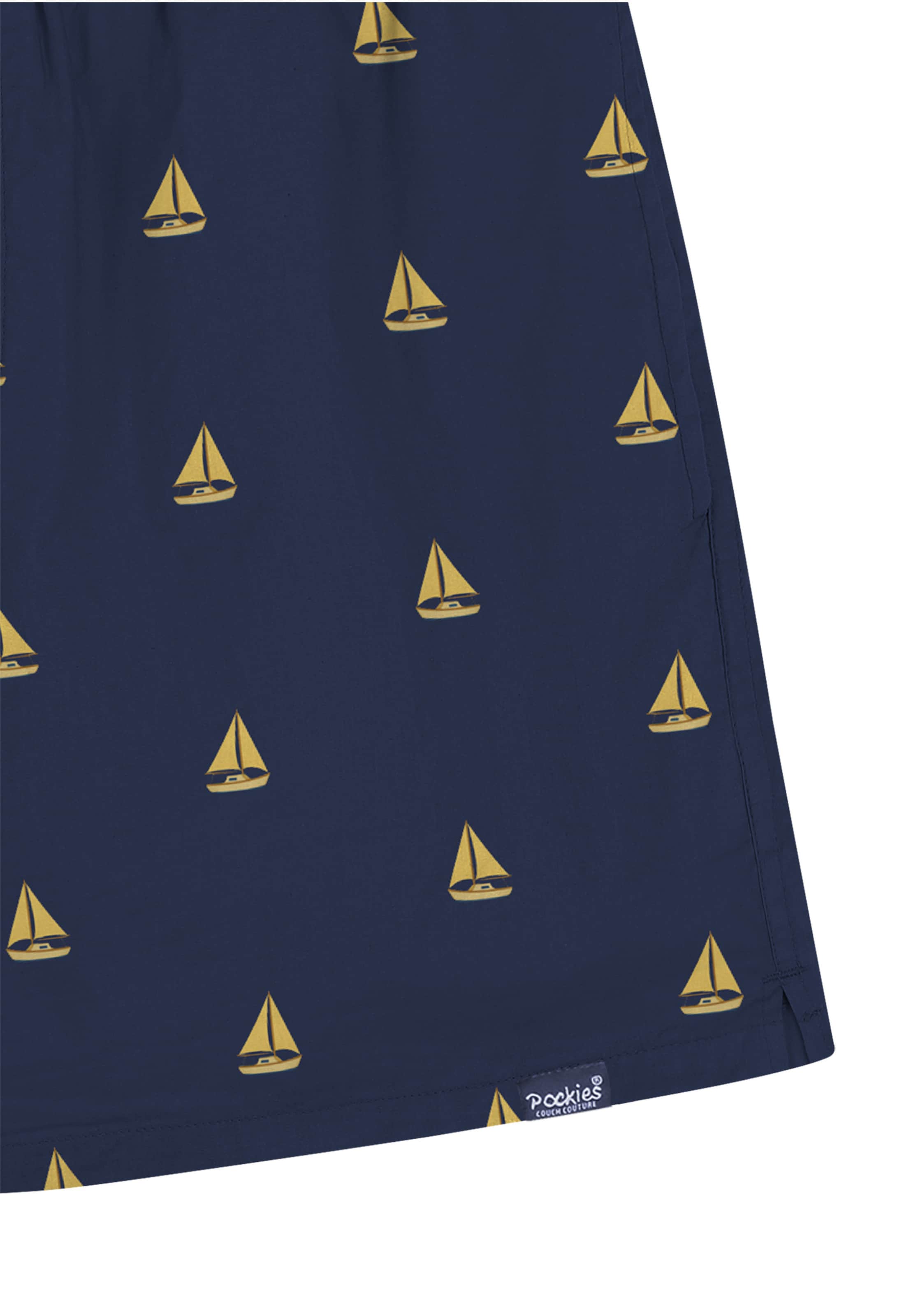 Pockies Boxerky 'Sailing' – modrá