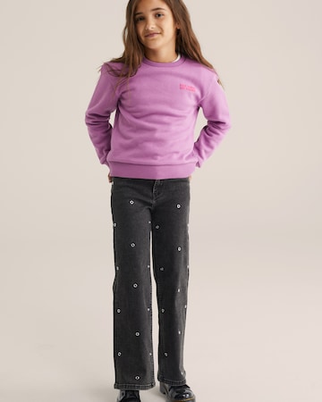 Wide Leg Jean WE Fashion en noir
