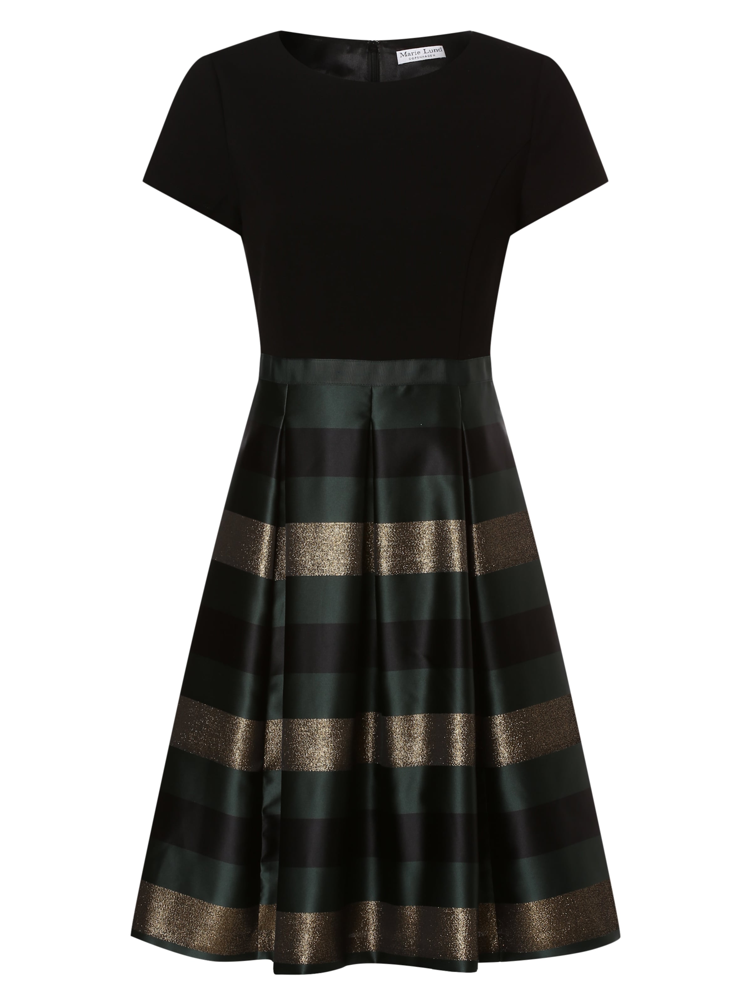 Robe de cocktail Marie Lund en noir : devant