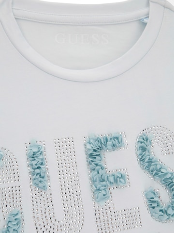 GUESS Tričko - Modrá