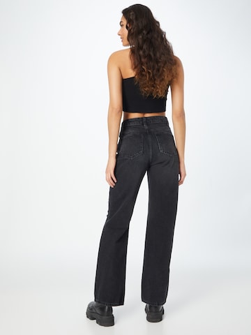 Wide leg Jeans 'Camille' di ONLY in nero