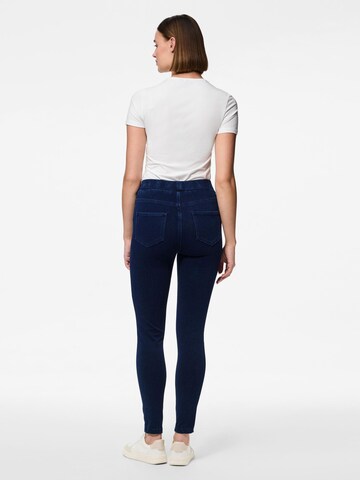 PIECES Skinny Jeggings 'PCJumbo' in Blauw