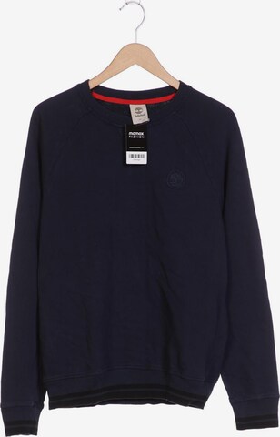 TIMBERLAND Sweatshirt & Zip-Up Hoodie in S in Blue: front