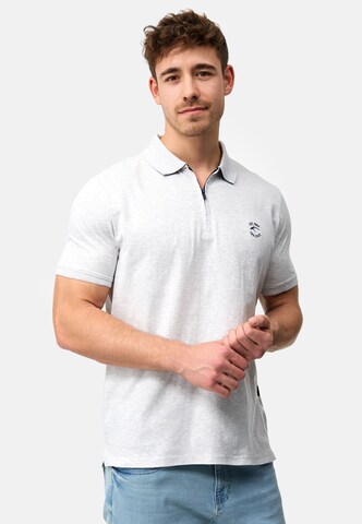 T-Shirt 'Yonah ' INDICODE JEANS en blanc : devant
