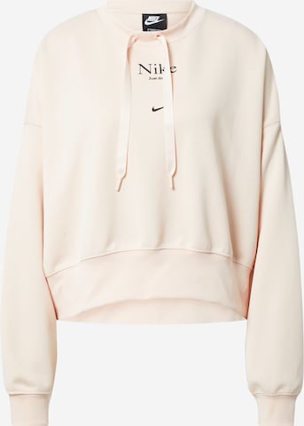 Nike Sportswear Sweatshirt in Oranje: voorkant