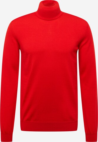 HUGO Sweater 'San Thomas' in Red: front