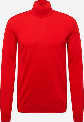 HUGO Sweater 'San Thomas' in Red: front