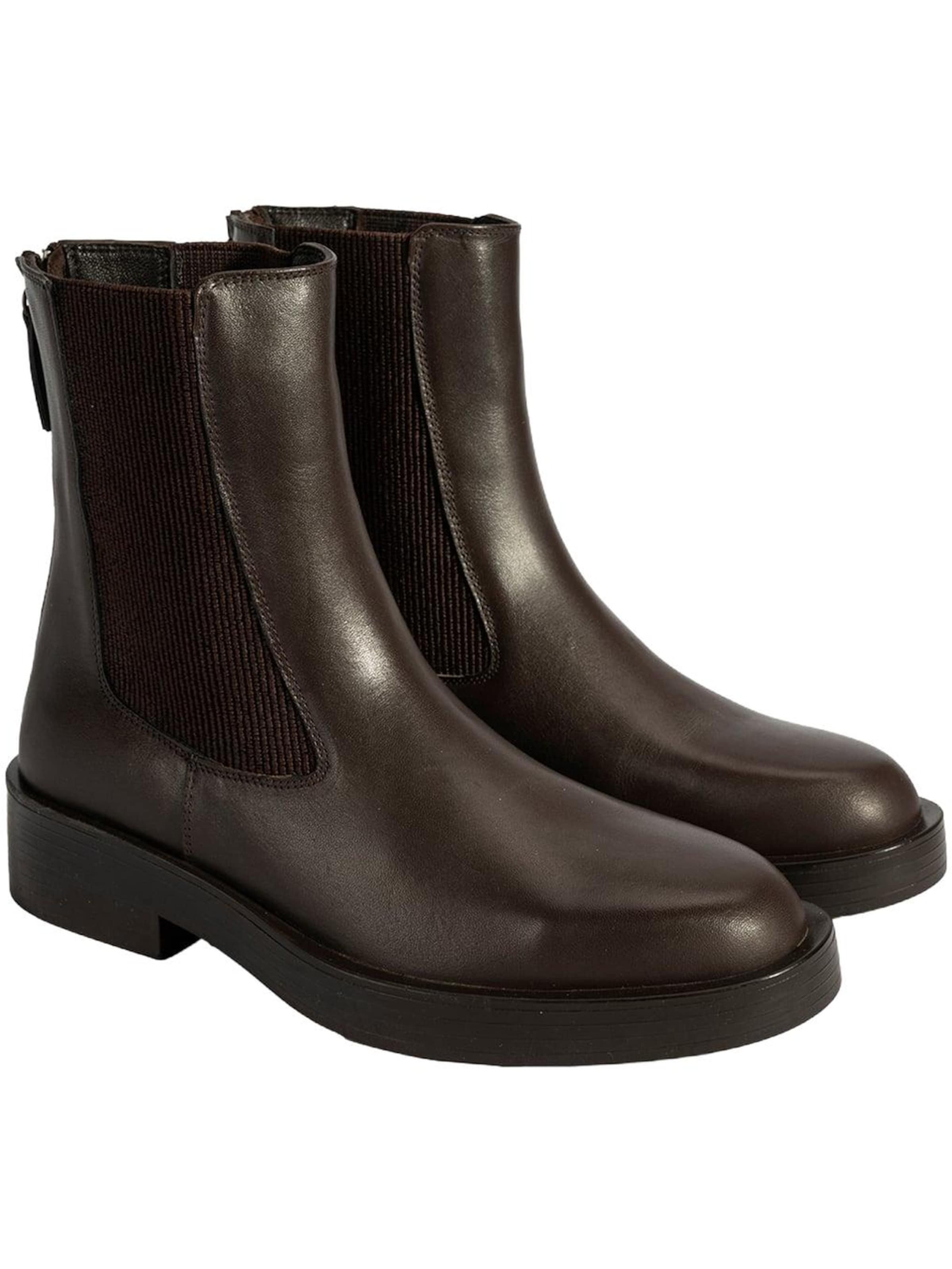 Desa Boots 'Stiefeletten' in Brown: front
