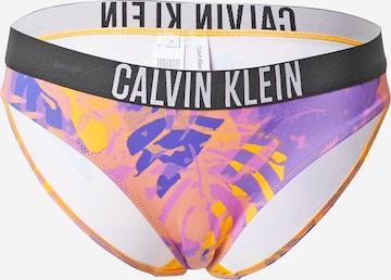 Calvin Klein Swimwear Долнище на бански тип бикини в пъстро: отпред