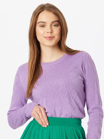 Dorothy Perkins Pullover 'Diamond' in Lila: predná strana