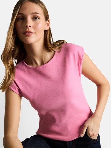 TOM TAILOR DENIM T-Shirt in Pink