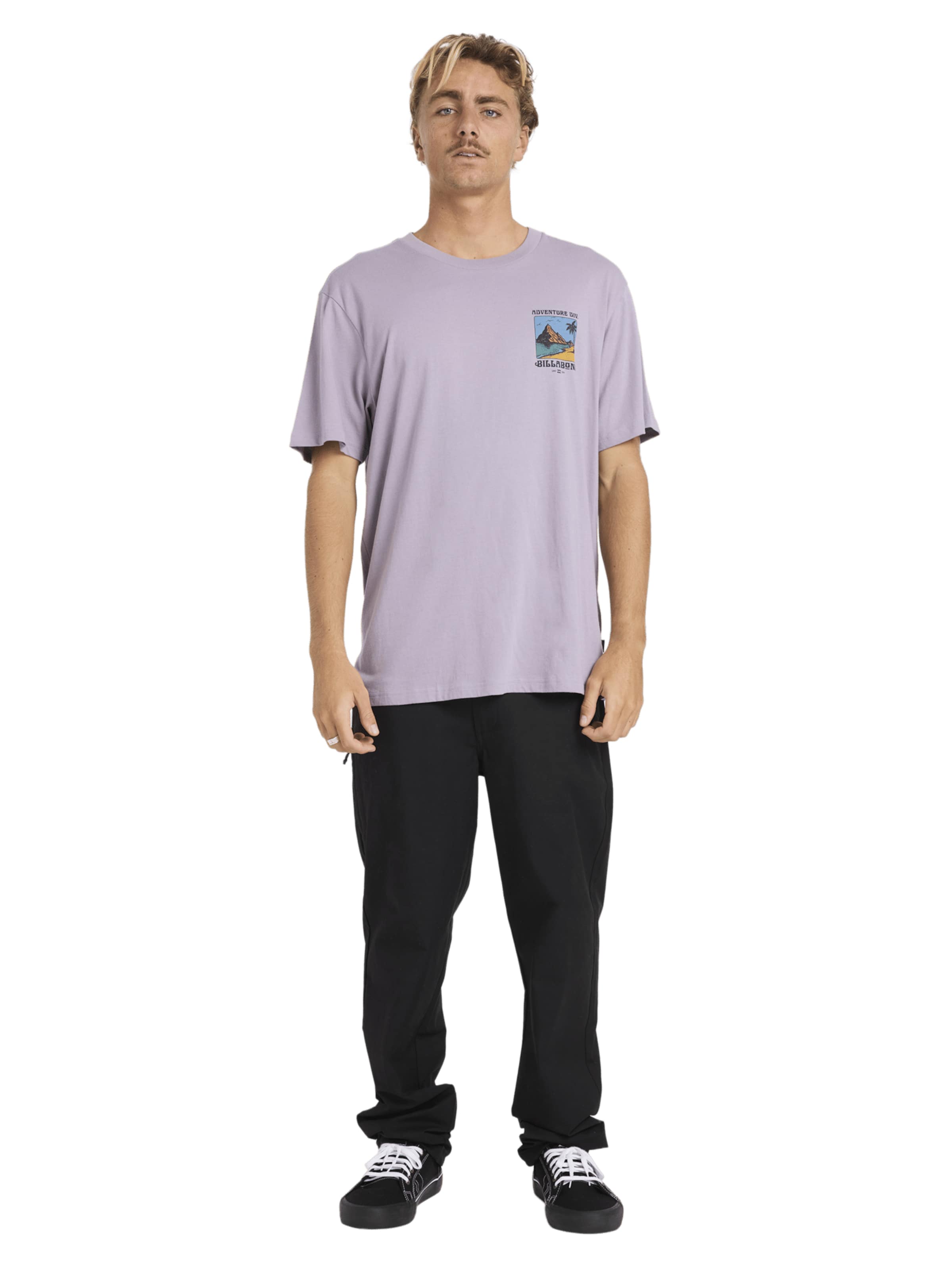 BILLABONG Póló 'Post Cards' - lila