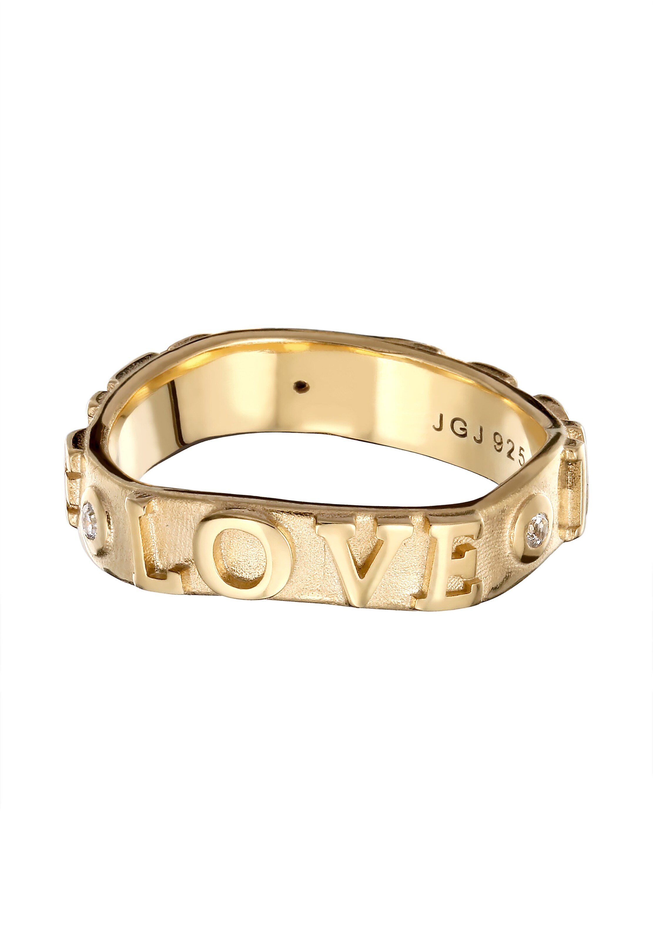 ELLI Ring 'LOVE' in Gold