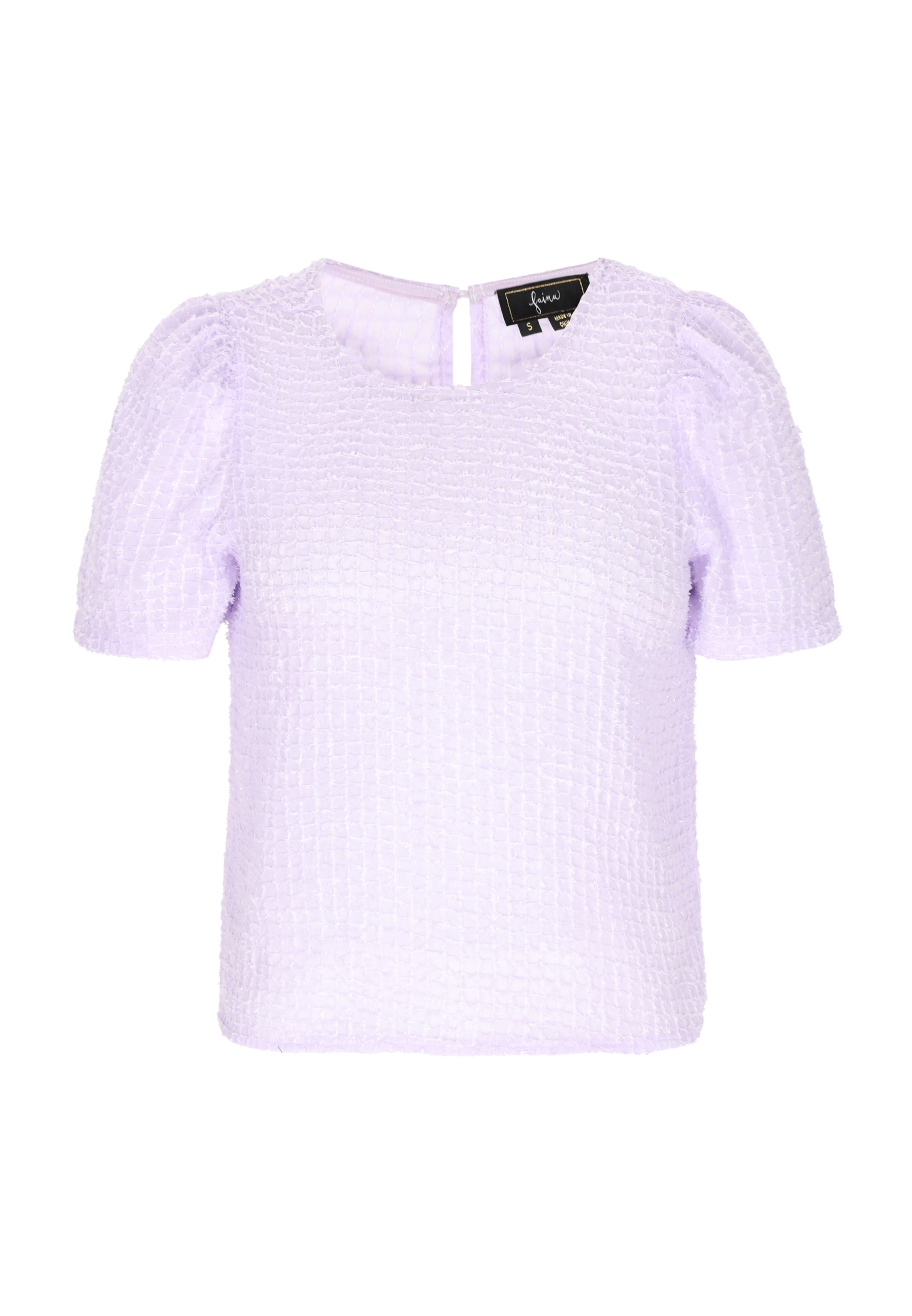 faina Bluse 'Fashion Look' in Lila: Vorderseite