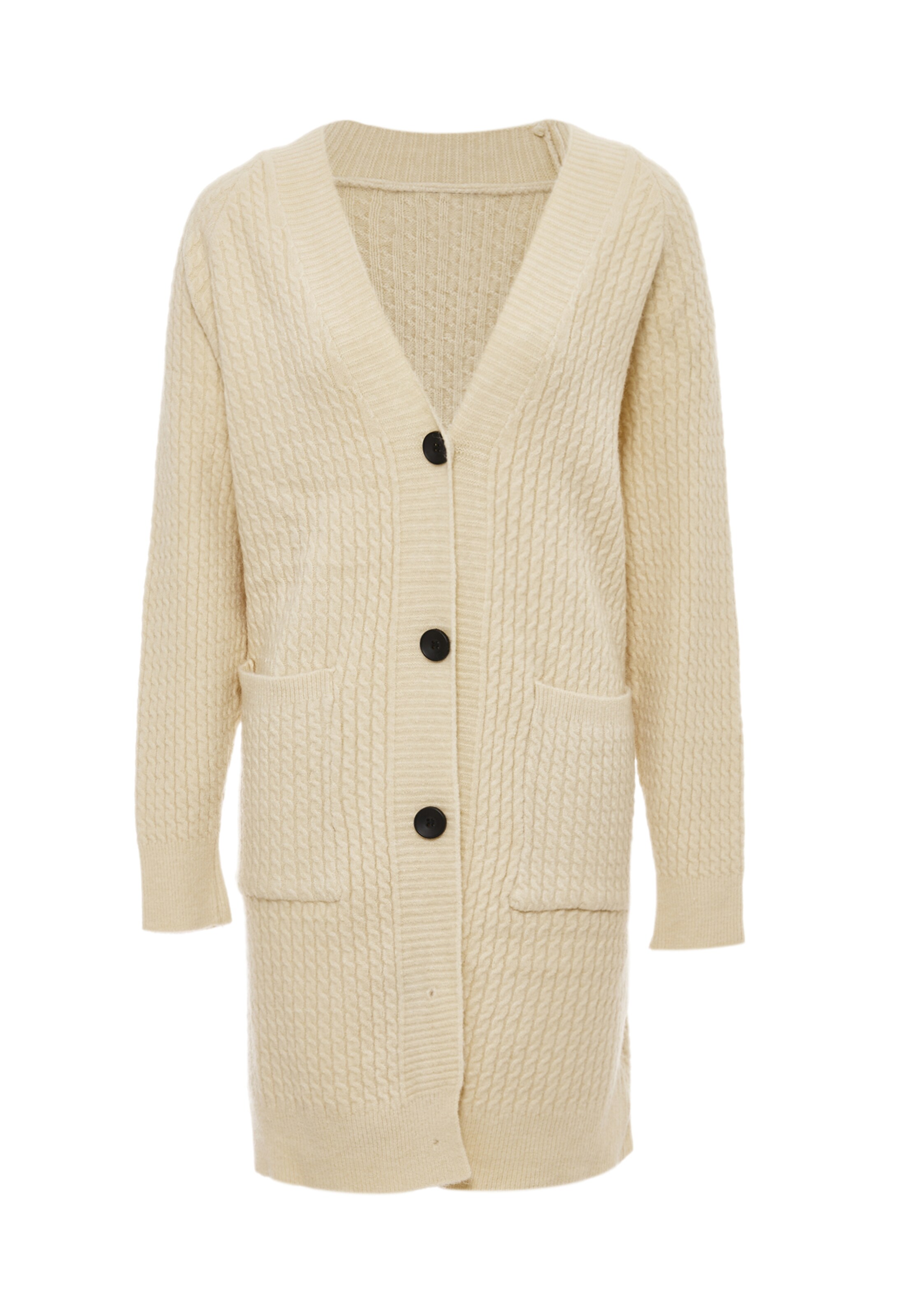 RISA Вязаная кофта в Бежевый: спереди