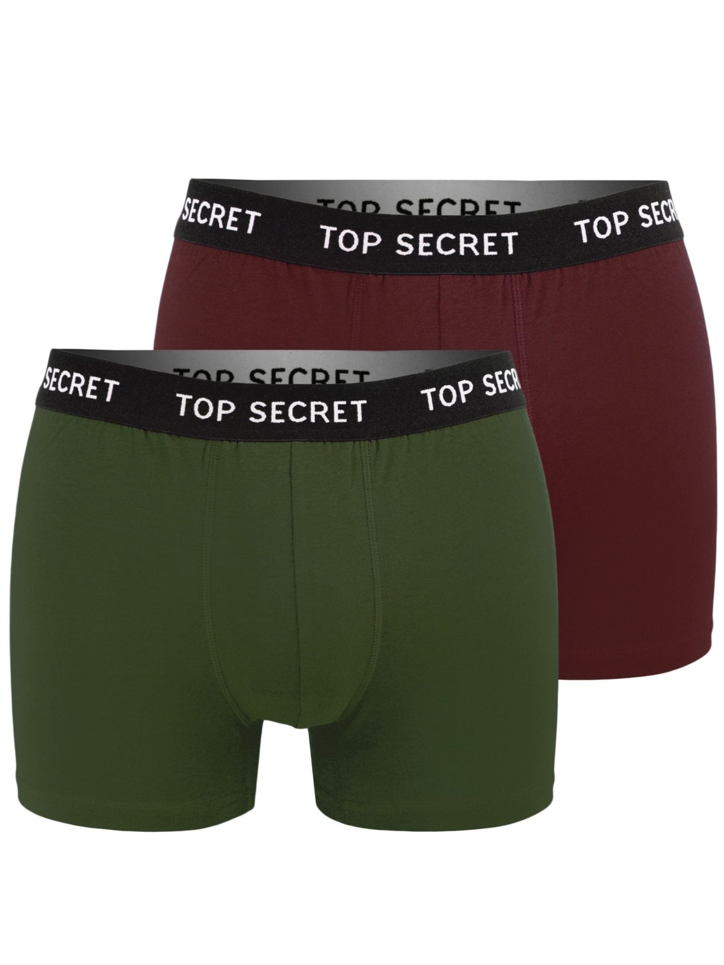Top Secret - Calzoncillo boxer en verde