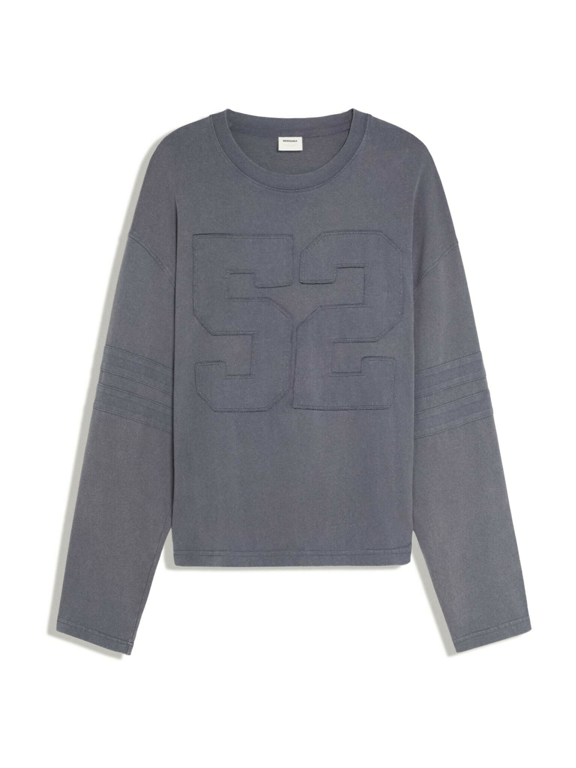 Bershka T-shirt i svart: framsida