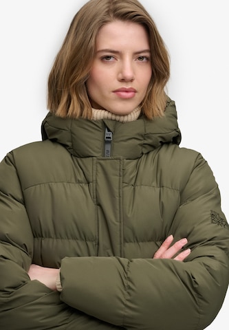 Superdry & Co Wintermantel in Groen