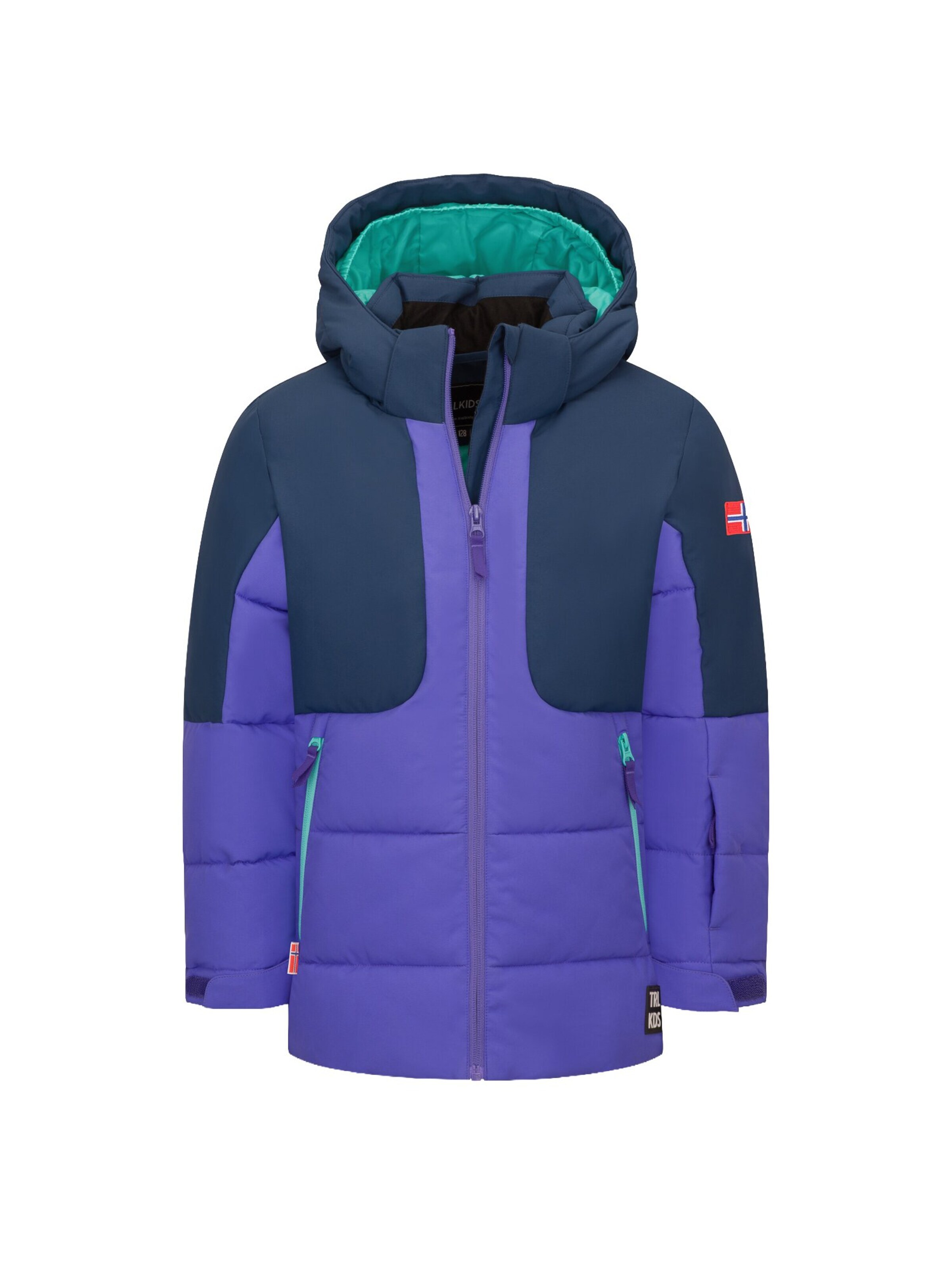 TROLLKIDS Outdoor jacket in Purple: front