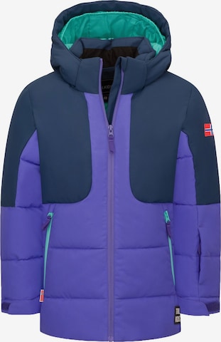 TROLLKIDS Outdoor jacket in Purple: front