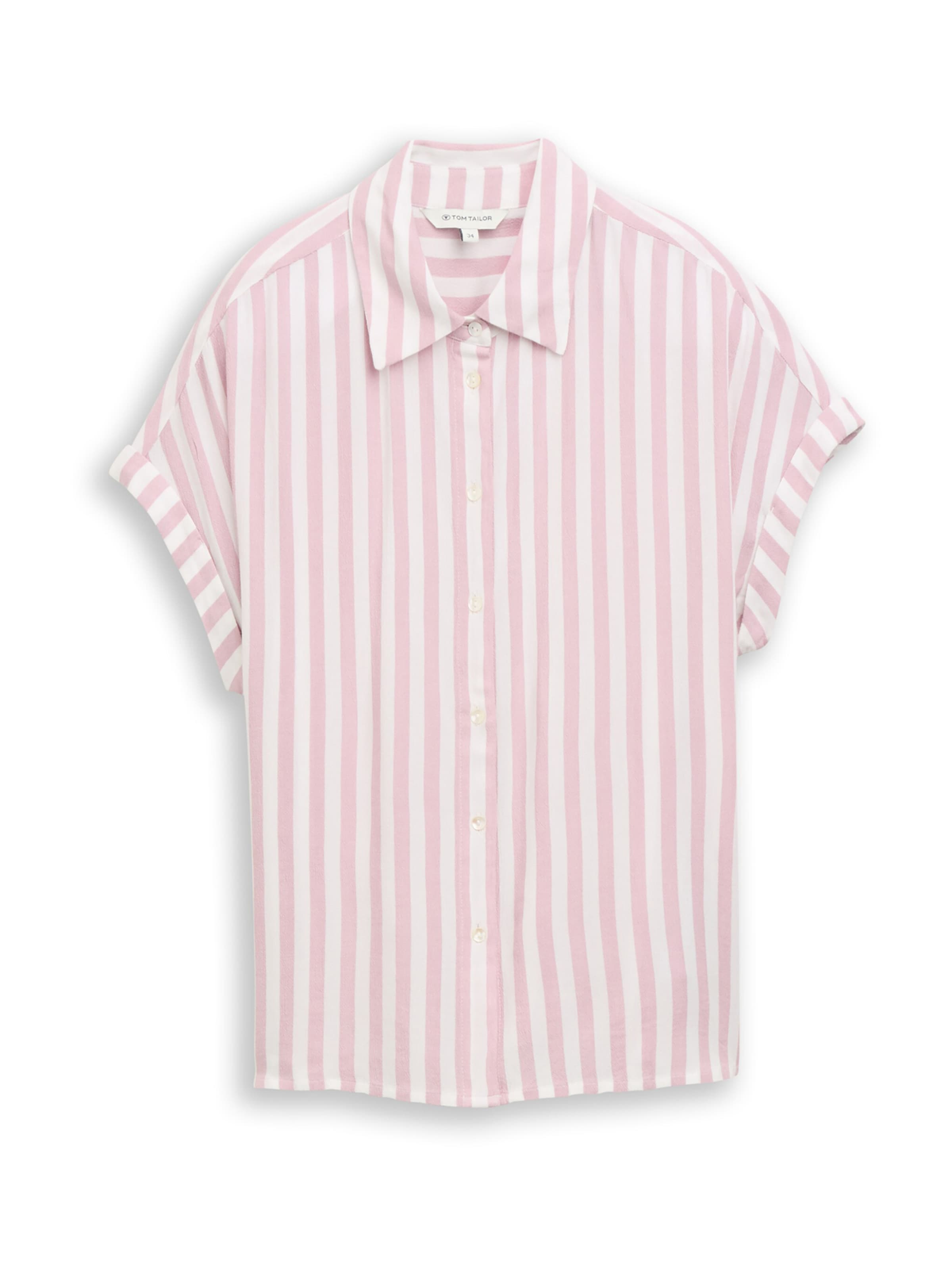 TOM TAILOR Блуза в розово: отпред