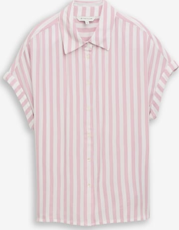 TOM TAILOR Блуза в розово: отпред