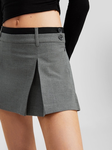 Bershka Skirt in Grey