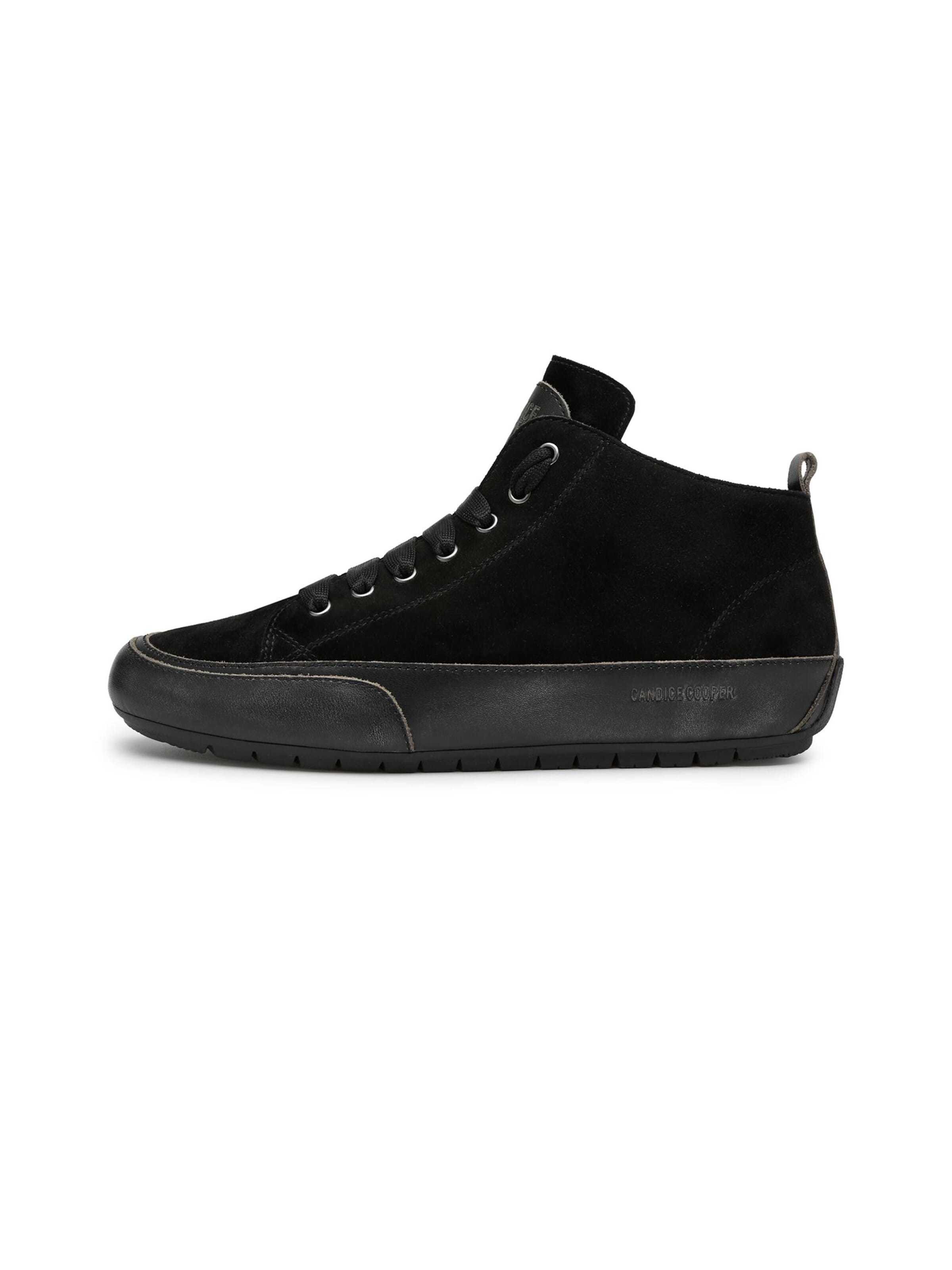 Candice Cooper Sneakers hoog in Zwart: voorkant