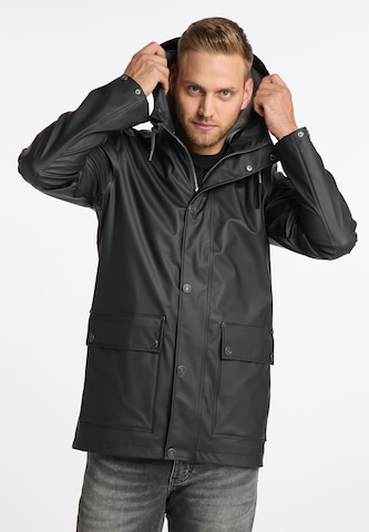 MO Weatherproof jacket in Black: front